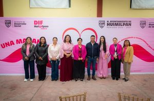 SUMAN ESFUERZOS EN HUIMILPAN PARA PREVENIR Y DETECTAR A TIEMPO EL CÁNCER DE MAMA