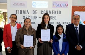 FORTALECEN SECTUR Y USEBEQ LA CULTURA TURÍSTICA EN ESCUELAS DE QUERÉTARO