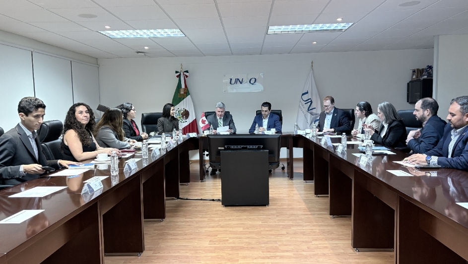 FORTALECEN UNAQ Y EMBAJADOR DE CANADÁ COOPERACIÓN ACADÉMICA E INDUSTRIAL 2 Screenshot 20261021 140815