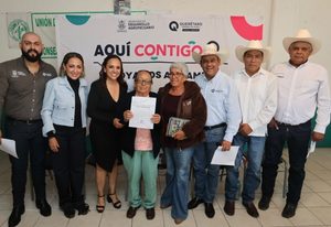ENTREGA SEDEA REHABILITACIÓN DE CASAS EJIDALES.